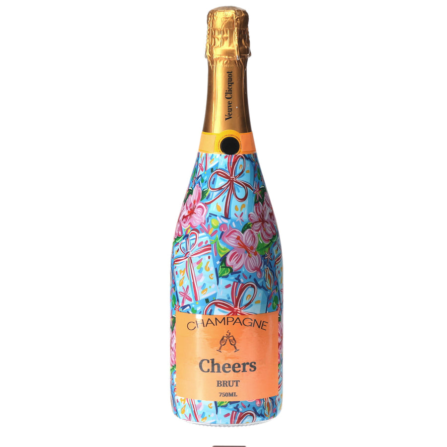 Beau Bottles Preppy Happy Birthday Brushed Presents - Champagne Collection