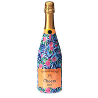 Thumbnail for Preppy Roses with Love Champagne Bottle Wrap