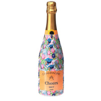 Thumbnail for Pink Graduation Champagne Bottle Wrap