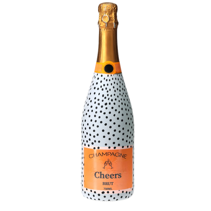 Black & White Dots  Champagne — 360 view