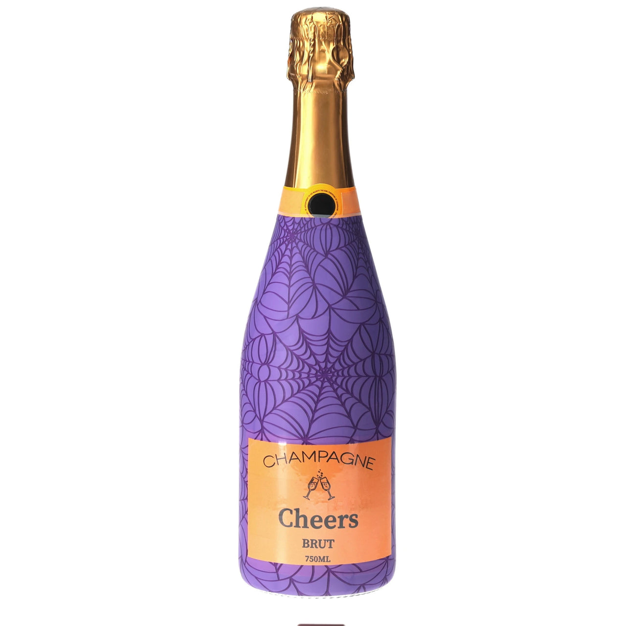 Twilight Web Champagne Bottle Wrap