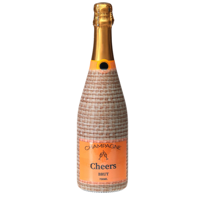 Honey Rattan Weave Champagne — 360 view