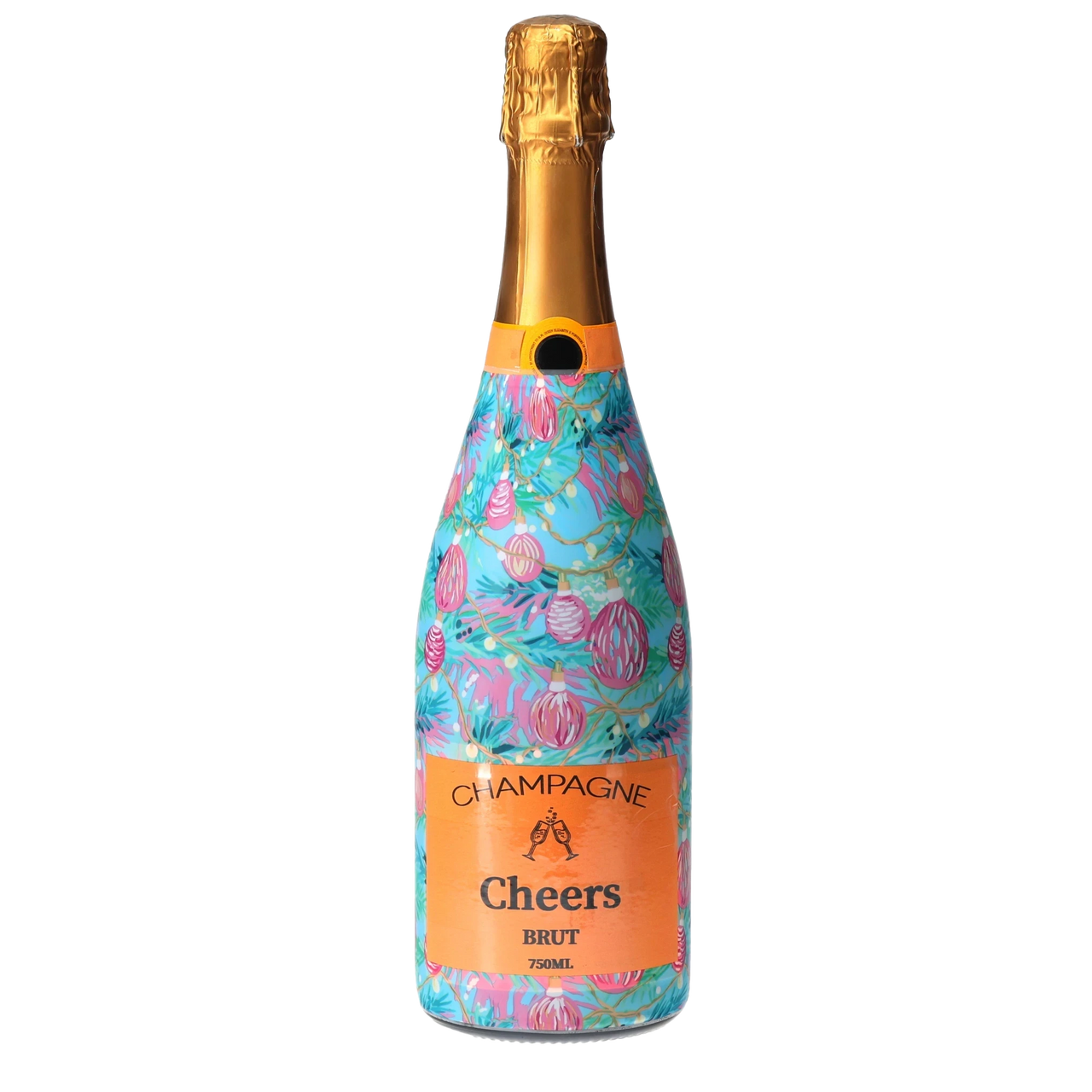 Beau Bottles Twinkling Lights & Ornaments - Champagne Collection