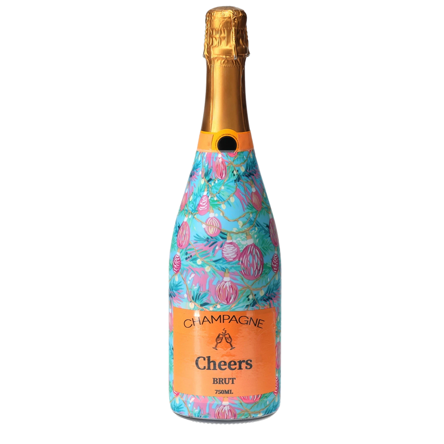 Beau Bottles Twinkling Lights & Ornaments - Champagne Collection
