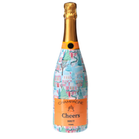 Thumbnail for Home for the Holidays Champagne Bottle Wrap