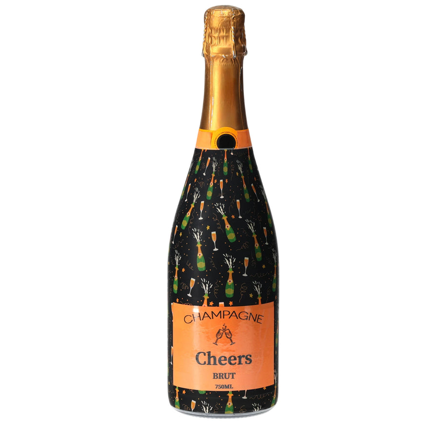 Champagne Pop Champagne Bottle Wrap
