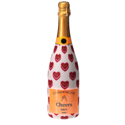 Sweetheart Cakes Champagne Bottle Wrap