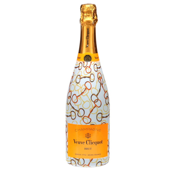 Equestrian Loops Champagne Bottle Wrap — 360 view
