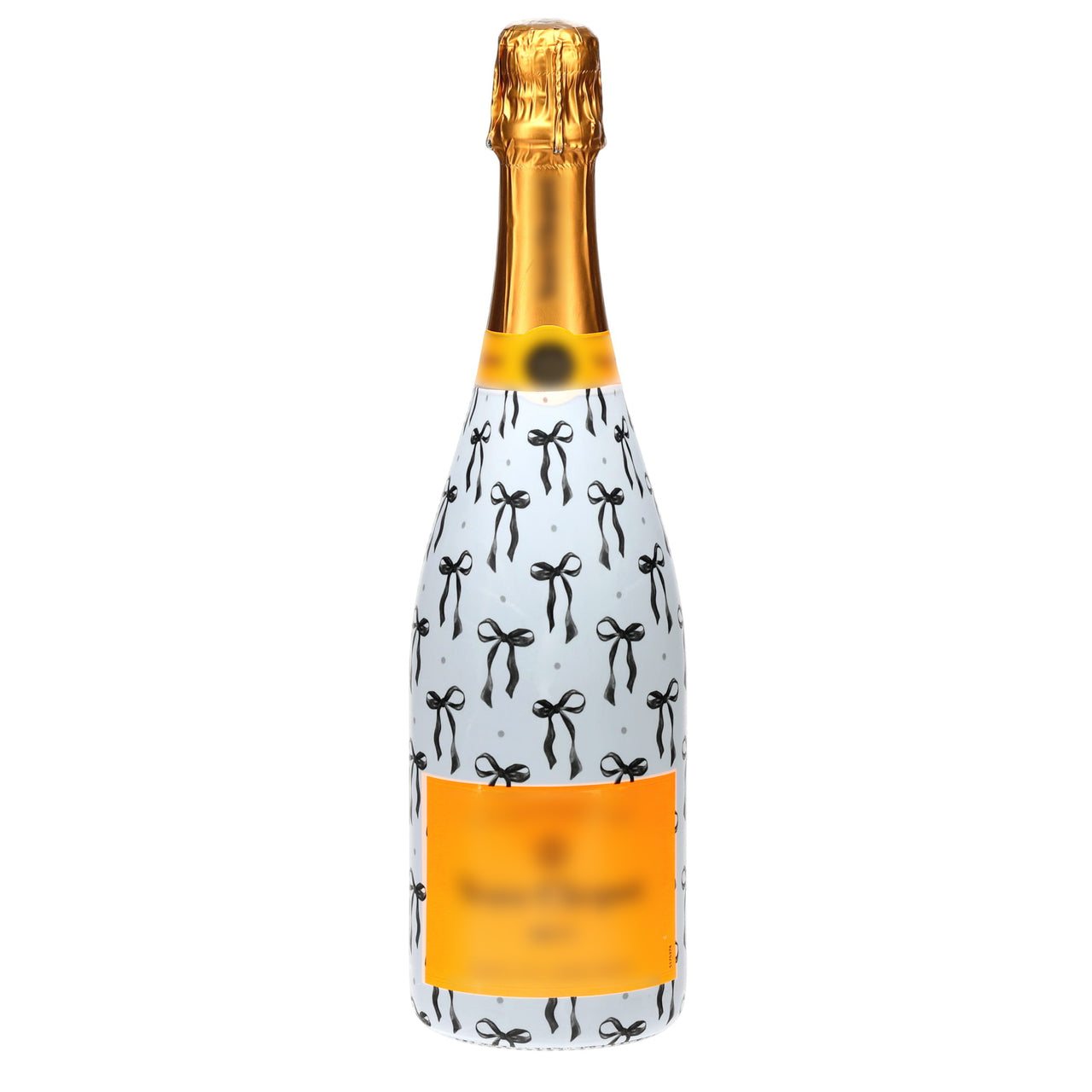 Beau Bottles Grandmillennial Black Bow- Champagne Collection