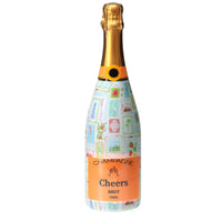 Thumbnail for Little Blue Designs From FL with Love Champagne Bottle Wrap