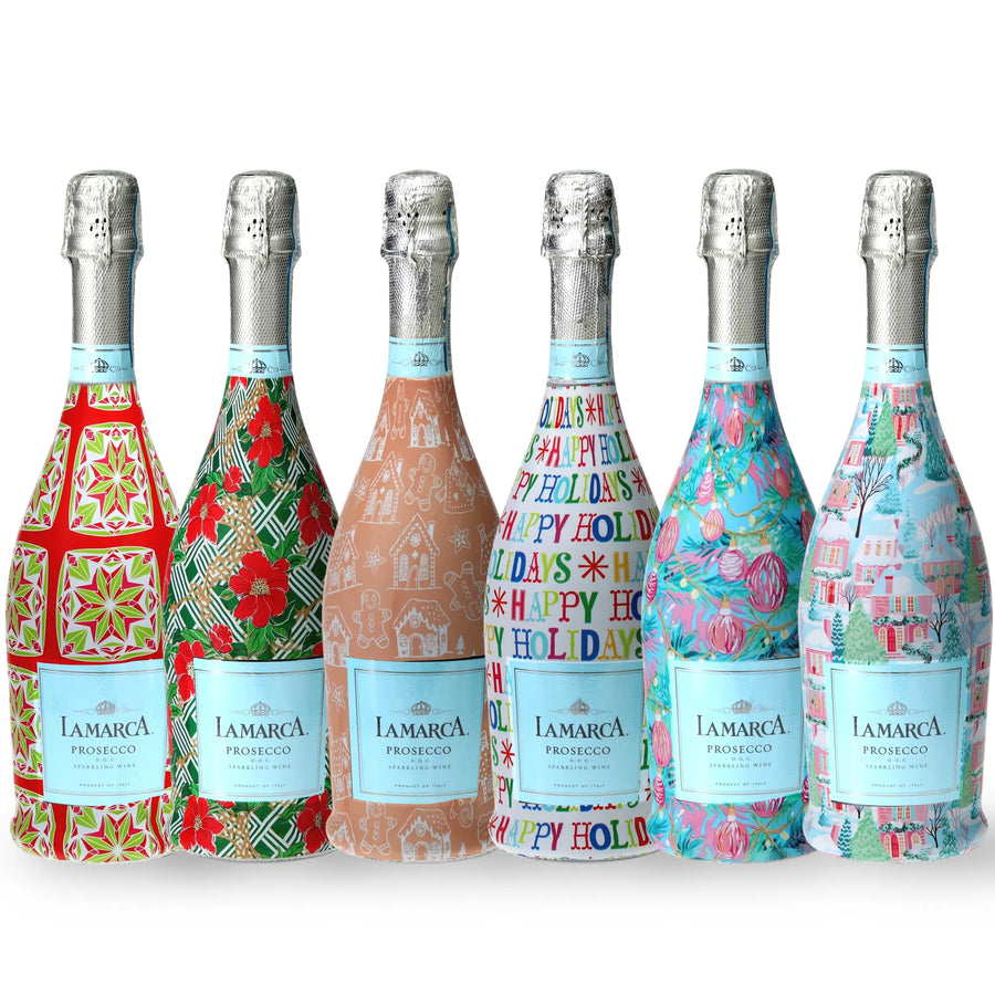 Very Merry Christmas Prosecco Wrap Bundle