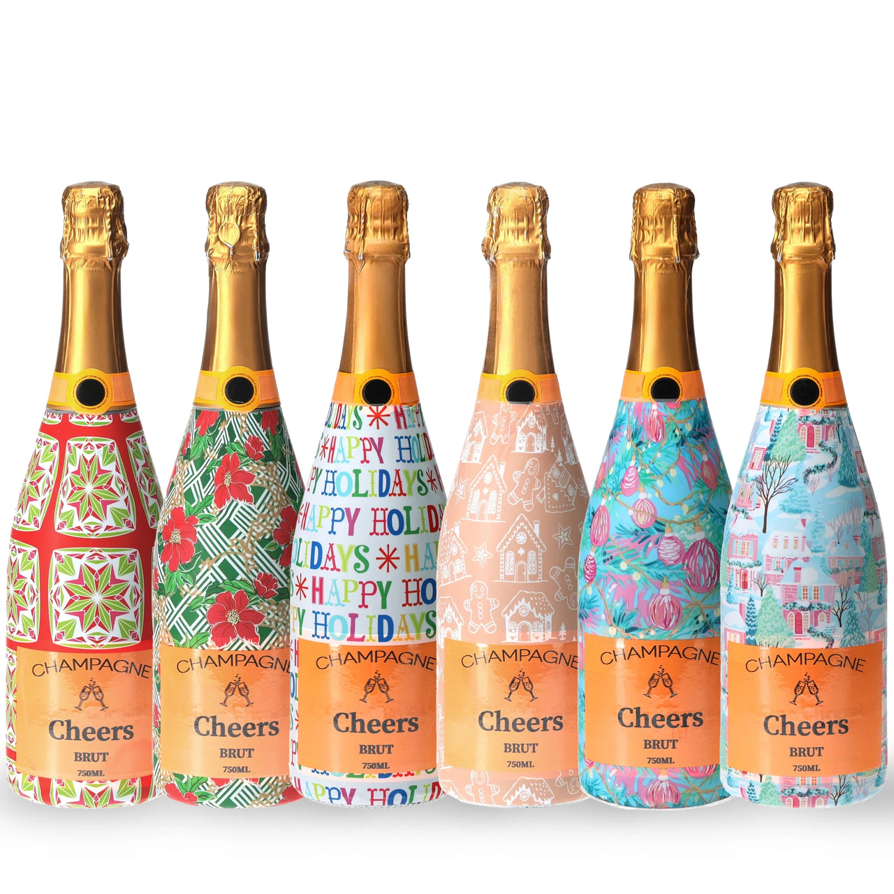 Very Merry Christmas Champagne Wrap Bundle