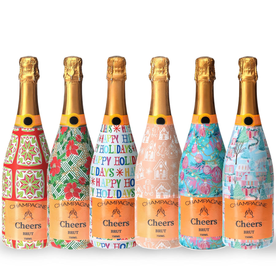 Very Merry Christmas Champagne Wrap Bundle