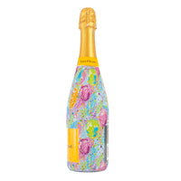 Thumbnail for Happy Birthday Balloons Bottle Wrap on Champagne Bottle