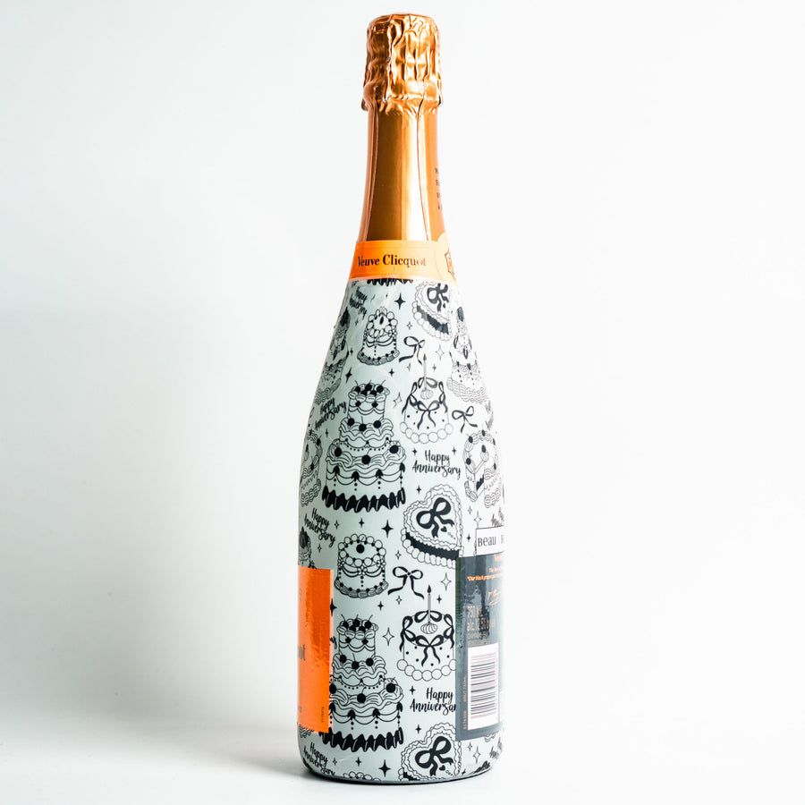 Beau Bottles Black and White Anniversary Party- Champagne Collection