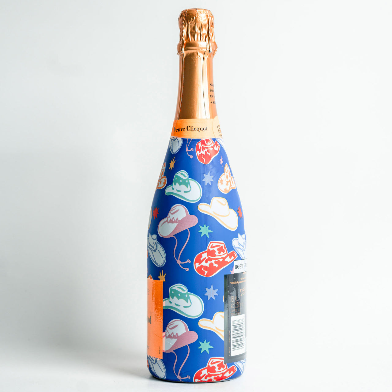 Beau Bottles Colorful Western Hats- Champagne Collection