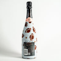 Thumbnail for Footballs Bottle Wrap on Champagne Bottle