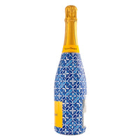 Thumbnail for Andalusian Tile Bottle Wrap on Champagne Bottle