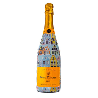 Beau Bottles Blue Row Houses - Made For Veuve