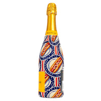 Thumbnail for Summer Hot Dog Bottle Wrap on Champagne Bottle