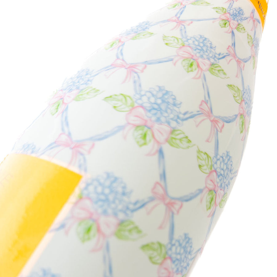 Beau Bottles Hydrangea Lattice - Made For Veuve - Beau Bottles