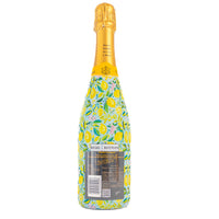 Thumbnail for Preppy Lemons Bottle Wrap on Champagne Bottle