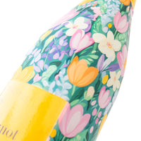 Thumbnail for Preppy Southern Spring Bottle Wrap on Champagne Bottle