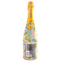 Thumbnail for Preppy Springtime Serenity Bottle Wrap on Champagne Bottle