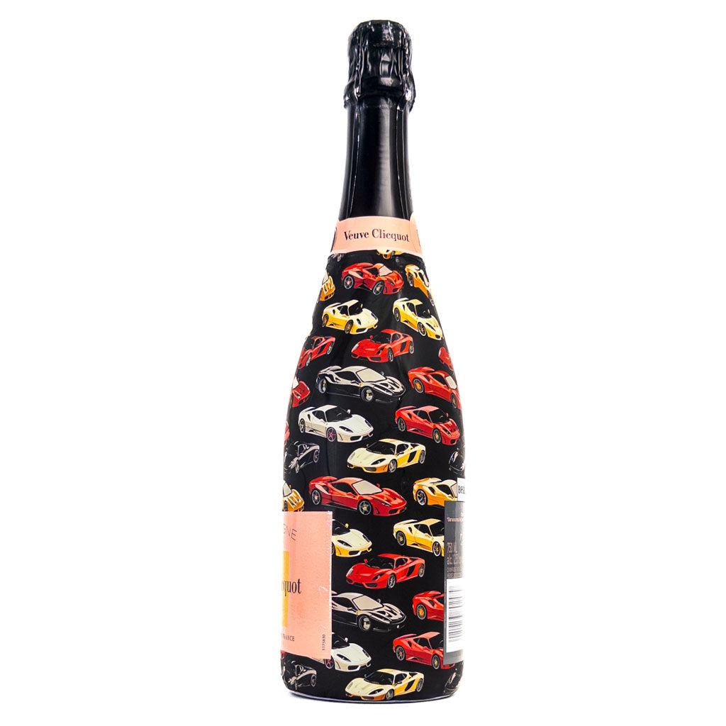 Vroom Vroom Bottle Wrap on Champagne Bottle