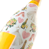 Thumbnail for Wedding Romance Bottle Wrap on Champagne Bottle