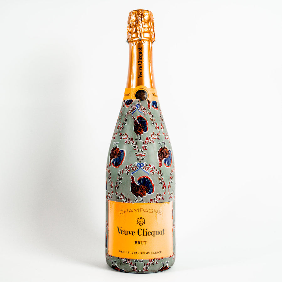 Beau Bottles Autumn Turkey Trellis - Champagne Collection