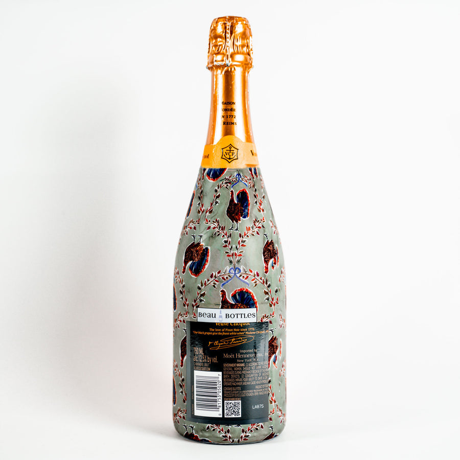 Beau Bottles Autumn Turkey Trellis - Champagne Collection