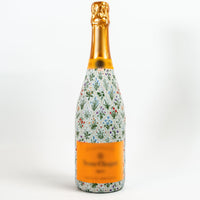 Thumbnail for Botanical Garden Trellis Bottle Wrap on Champagne Bottle