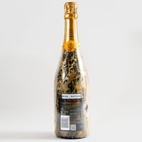 Thumbnail for Clear Golden Botanical Bottle Wrap on Champagne Bottle