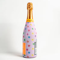 Thumbnail for Limited Edition Conversation Hearts Bottle Wrap on Champagne Bottle
