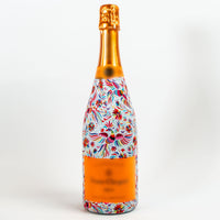 Thumbnail for Fiesta Otomi Floral Bottle Wrap on Champagne Bottle