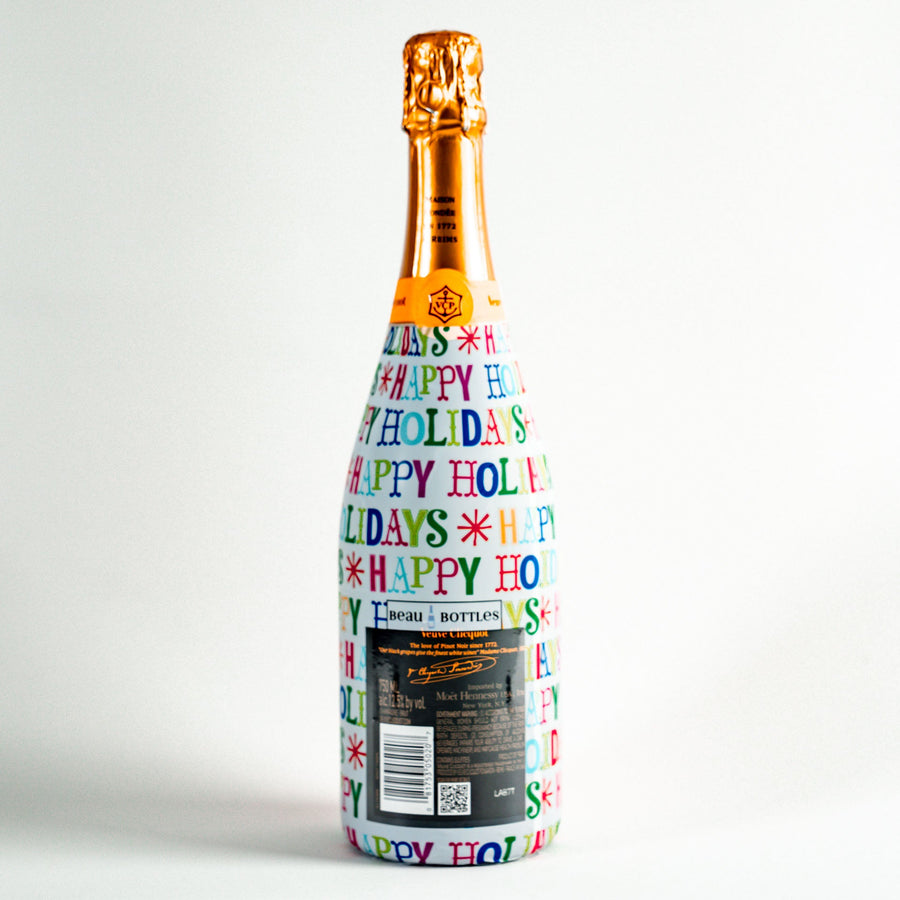 Beau Bottles Happy Holidays - Champagne Collection