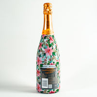 Thumbnail for Holiday Bloom Bottle Wrap on Champagne Bottle