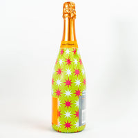 Thumbnail for Lime Starburst Bottle Wrap on Champagne Bottle