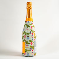 Thumbnail for Merry Little Ornaments Bottle Wrap on Champagne Bottle
