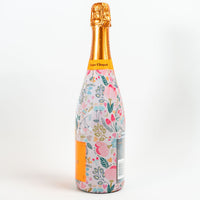 Thumbnail for Mother's Day Meadows Bottle Wrap on Champagne Bottle