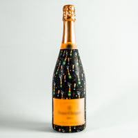 Thumbnail for NYE Champagne Pop Bottle Wrap on Champagne Bottle