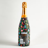 Thumbnail for Ornament Wonderland Bottle Wrap on Champagne Bottle
