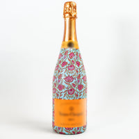 Thumbnail for Pastel Spring Bloom Bottle Wrap on Champagne Bottle