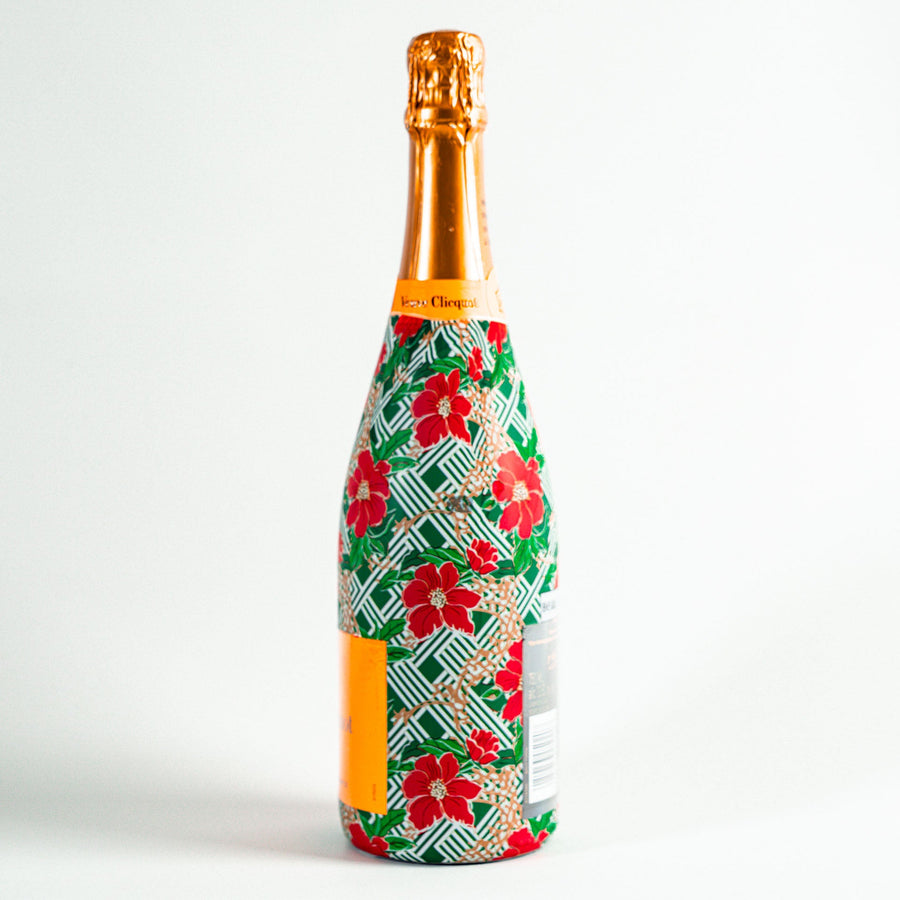 Beau Bottles Poinsetta Trellis - Champagne Collection