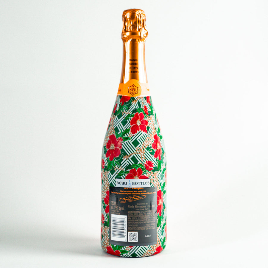 Beau Bottles Poinsetta Trellis - Champagne Collection