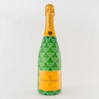 Thumbnail for Preppy Tennis Match Bottle Wrap on Champagne Bottle