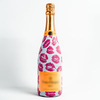 Thumbnail for Sealed with a Kiss Bottle Wrap on Champagne Bottle