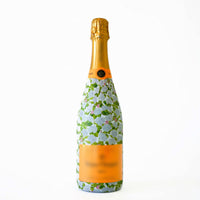 Thumbnail for Sheridan French Collection - Classic Hydrangea Bottle Wrap on Champagne Bottle