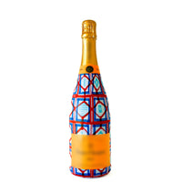 Thumbnail for Sheridan French Collection - Liberty Picnic Bottle Wrap on Champagne Bottle